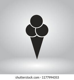 ice cream  vector icon 10 eps