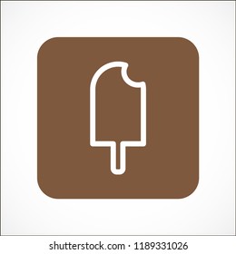 ice cream  vector icon 10 eps