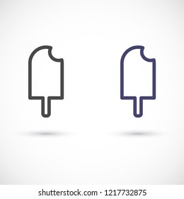 ice cream  vector icon 10 eps