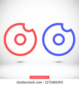ice cream  vector icon 10 eps