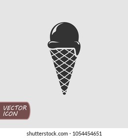 Ice cream vector icon
