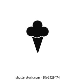 Ice cream vector icon