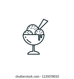 Ice Cream Vector Icon