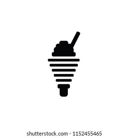 ice cream vector icon