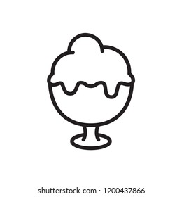ice cream vector icon