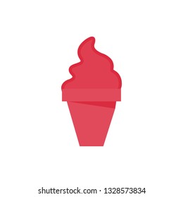 Ice cream vector icon