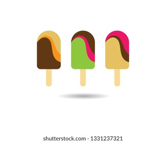 Ice cream vector icon