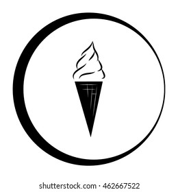 Ice cream vector icon