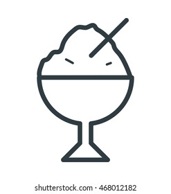 Ice Cream Vector Icon