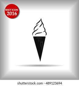 Ice cream vector icon
