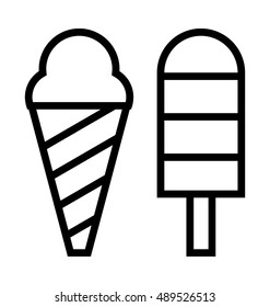 Ice Cream Vector Icon