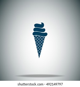 Ice cream vector icon