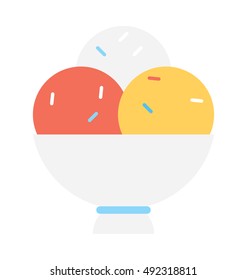 Ice Cream Vector Icon
