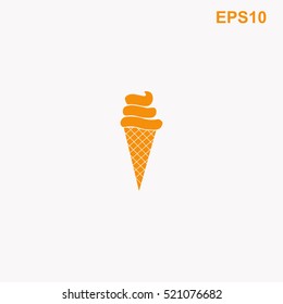 Ice cream vector icon