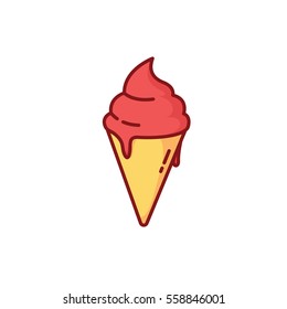 Ice Cream Vector Icon