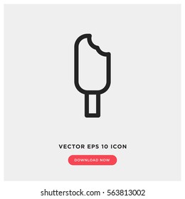 Ice cream vector icon
