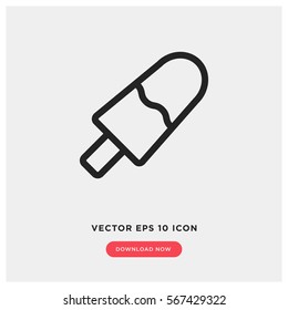 Ice cream vector icon