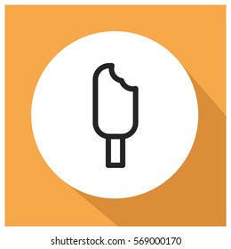 Ice cream vector icon