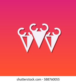 Ice cream vector icon