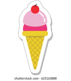 Ice Cream Vector Icon
