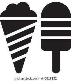 Ice Cream Vector Icon