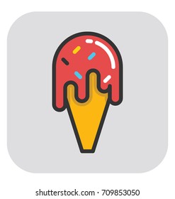 Ice Cream Vector Icon