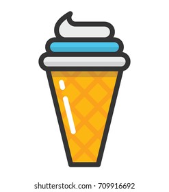 Ice Cream Vector Icon