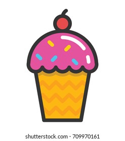 Ice Cream Vector Icon