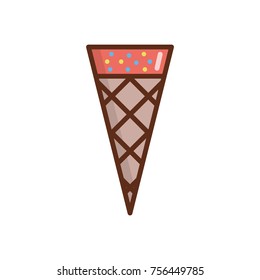 Ice cream vector icon