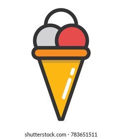 Ice Cream Vector Icon