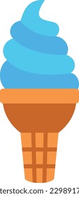 Icono vectorial Ice Cream. Se puede usar para imprimir, móviles y aplicaciones web.
