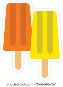 Icono de Vector de helado. Se puede utilizar para la impresión, aplicaciones móviles y de Web.