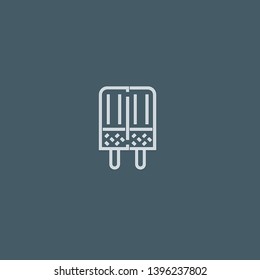 Ice Cream vector icon. Ice Cream concept stroke symbol design. Thin graphic elements vector illustration, outline pattern for your web site design, logo, UI. EPS 10.