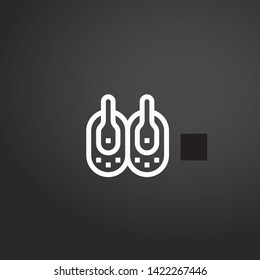 Ice Cream vector icon. Ice Cream concept stroke symbol design. Thin graphic elements vector illustration, outline pattern for your web site design, logo, UI. EPS 10.