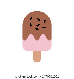 Ice Cream Vector Icon Design Template