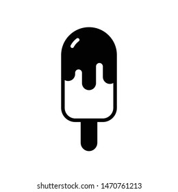 Ice Cream Vector Icon Design Template