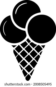 Ice cream vector icon esp 10.