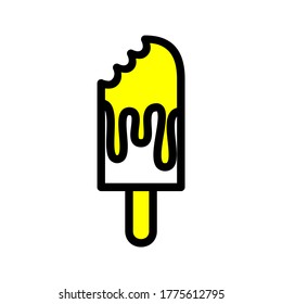 ice cream vector icon fit for ice cream shop, desert sign, summer icon, and etc