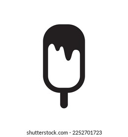 Ice Cream vector icon. Ice-cream flat sign design. Ice cream symbol pictogram