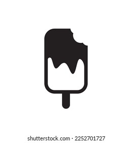Ice Cream vector icon. Ice-cream flat sign design. Ice cream symbol pictogram