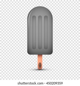 Ice cream vector icon. Illustration template for your design