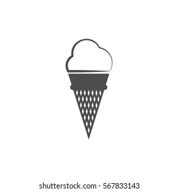 ice cream vector icon illustration