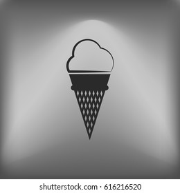 ice cream vector icon illustration