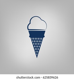 ice cream vector icon illustration