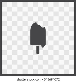 Ice Cream vector icon. Isolated illustration. Business picture.