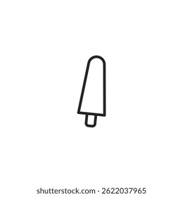 ice cream vector icon, ice cream outline icon