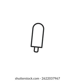 ice cream vector icon, ice cream outline icon