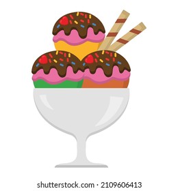 Ice cream vector icon  Which Can Easily Modify Or Edit 

