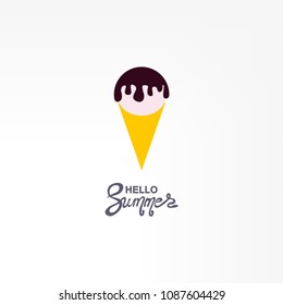 ice cream vector illustration