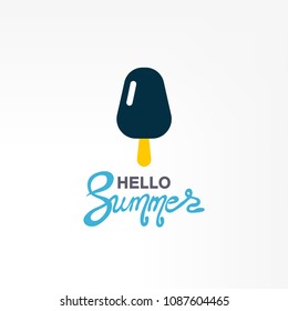 ice cream vector illustration